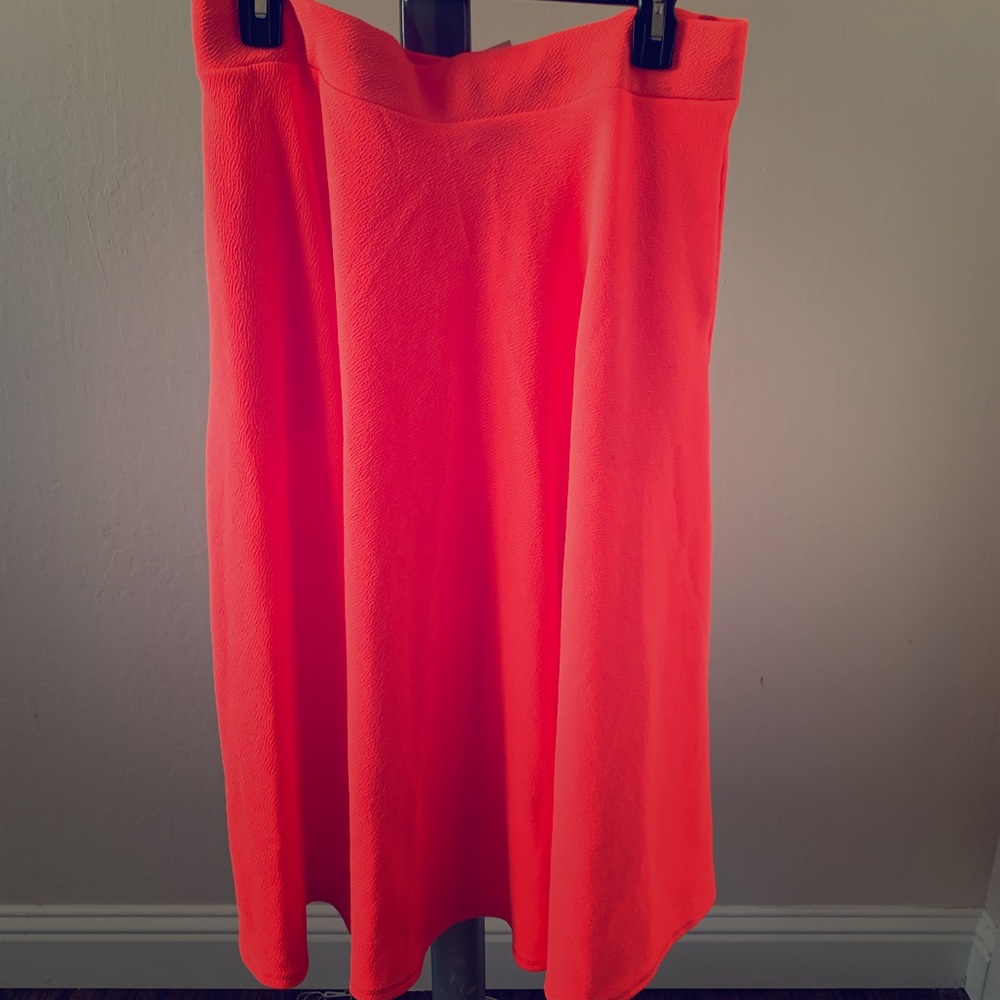 NEON SKATER SKIRT 1X - HAS POCKETS! -NWT